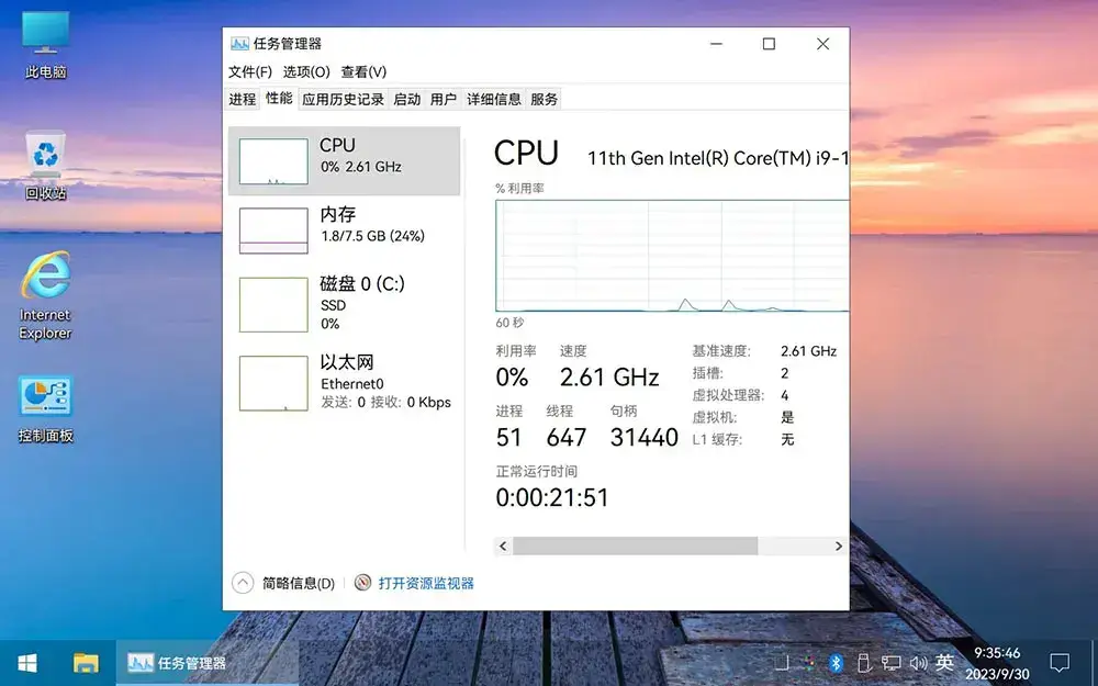 图片[4]-【不忘初心美化版】[太阳谷] Windows10 22H2（19045.5679）X64 无更新[精简版][2.44G](2025.3.26)-网赚青年分享